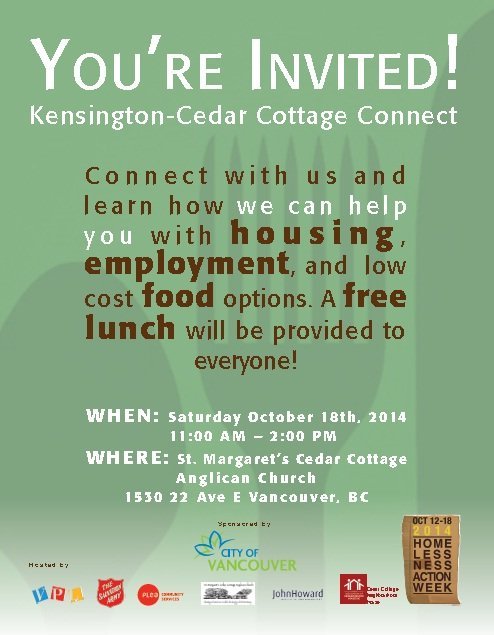 You're Invited to Kensington-Cedar Cottage Connect! | Boundless Vancouver